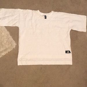 Oversized adidas shirt